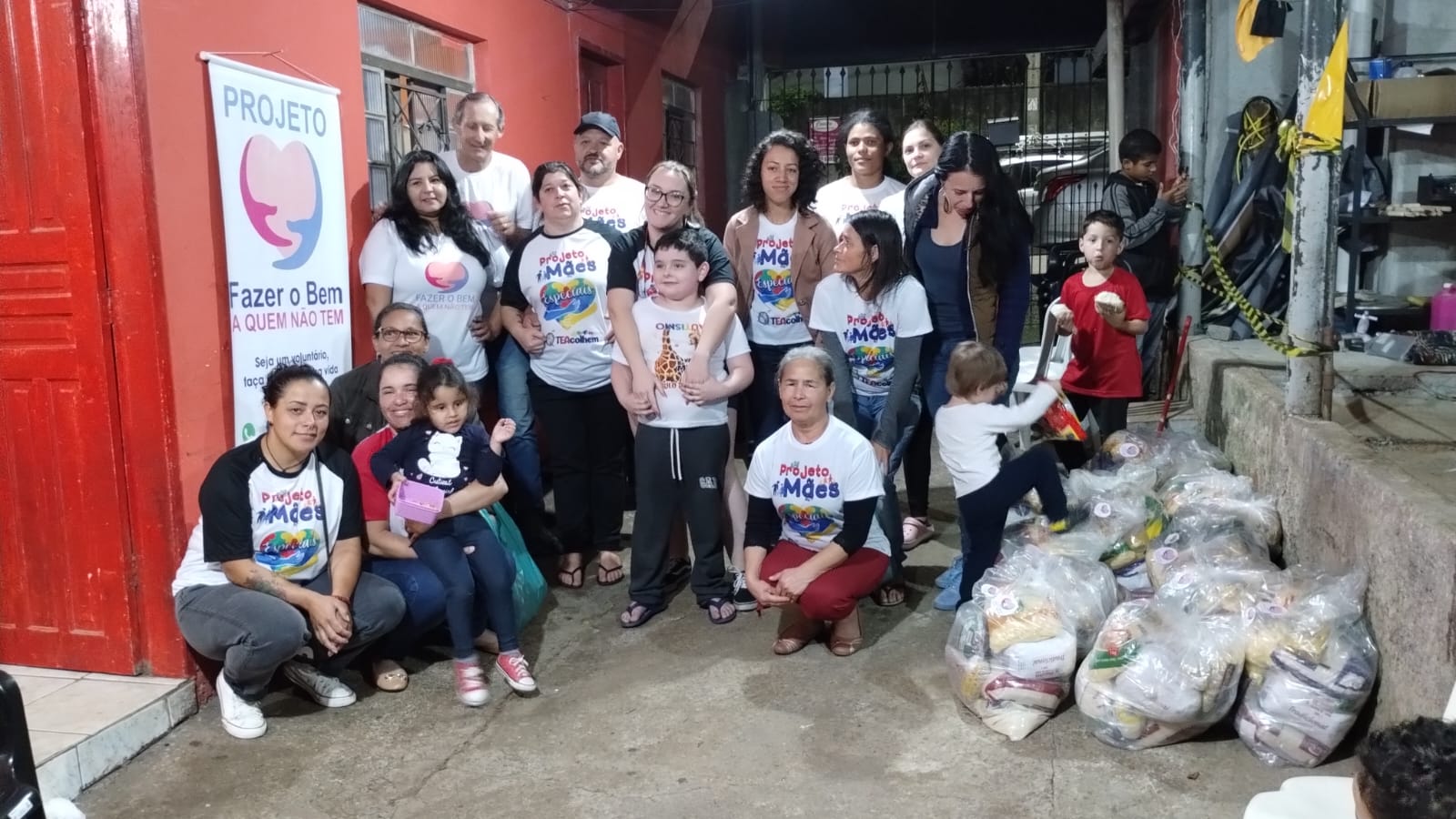 Visitas ao grupo  Mães Especiais QTEAcolhem